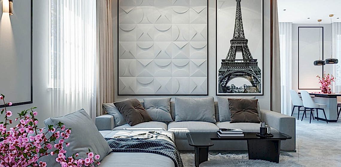 Кухня-гостиная, прихожая 11